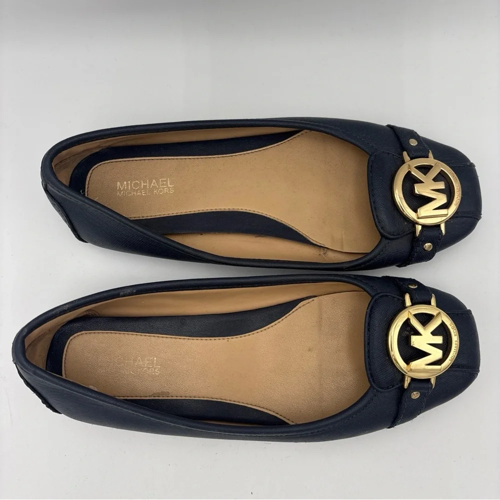 Michael Kors Blue‎ Loafers with Sleek Slip-On Design